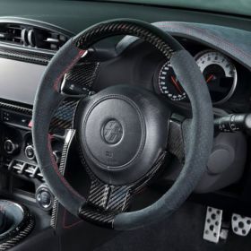 J-Luth Carbon Top Steering Wheel