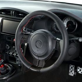J-Luth Black Top Steering Wheel