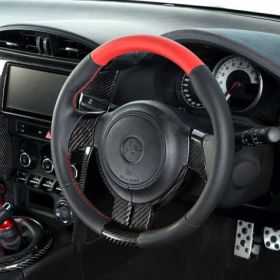 J-Luth Red Top Steering Wheel