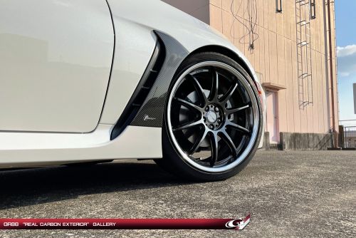 Grazio Carbon Fender Duct Cover for 2022+ GR86 & BRZ Grazio Carbon Fender Duct Cover for 2022+ GR86 & BRZ