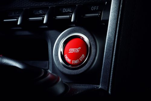 JDM Red Engine Push Start Button Replacement Cover For Subaru BRZ 86 Scion FRS